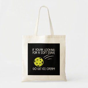 Bolso De Tela Pickleball Servicio Suave Obtén Helado Pickle Ball