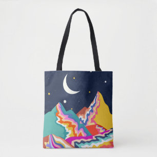 Bolso De Tela Picos cromáticos