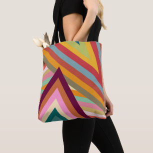 Bolso De Tela Picos de los años 1970