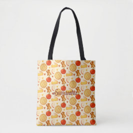 Bolso De Tela Pie De Apple E Ingredientes Antiguos