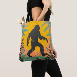Bolso De Tela Pie Grande