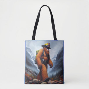 Bolso De Tela Pie grande el bombero caliente