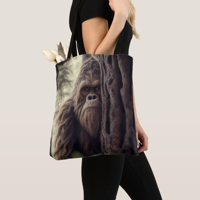 Bolso De Tela Pie grande/Sasquatch (Detalle)