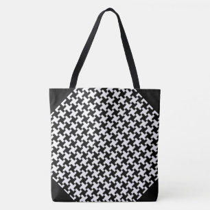 Bolso De Tela Pied de Poule