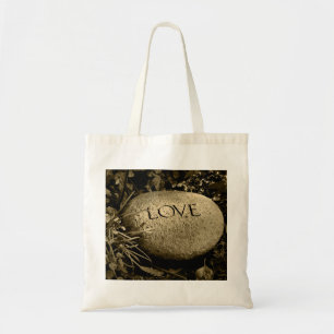 Bolso De Tela Piedra de "amor"