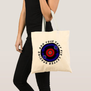 Bolso De Tela Piedra de curling rodando como la órbita de la Tie