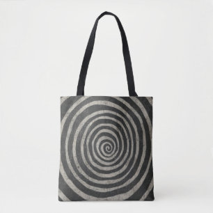 Bolso De Tela Piedra - Espiral