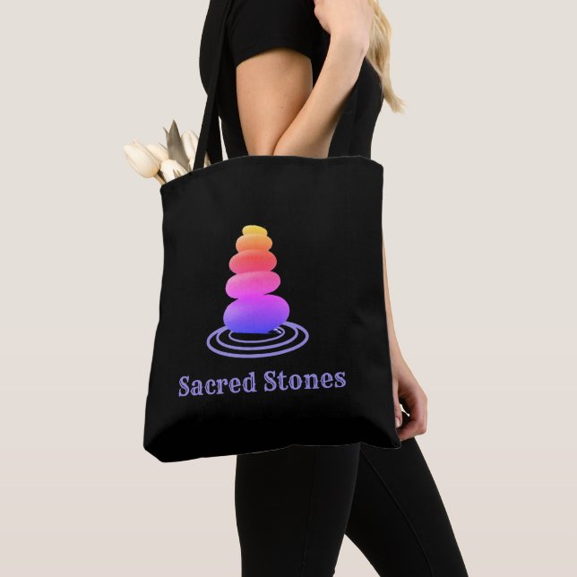 Bolso De Tela Piedras de Deseo (Detalle)