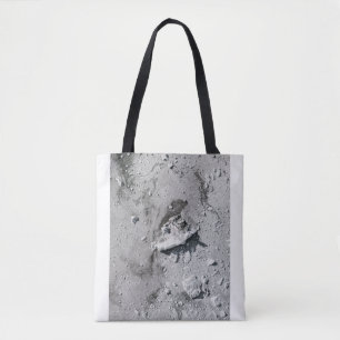 Bolso De Tela Piedras grises en la suciedad gris
