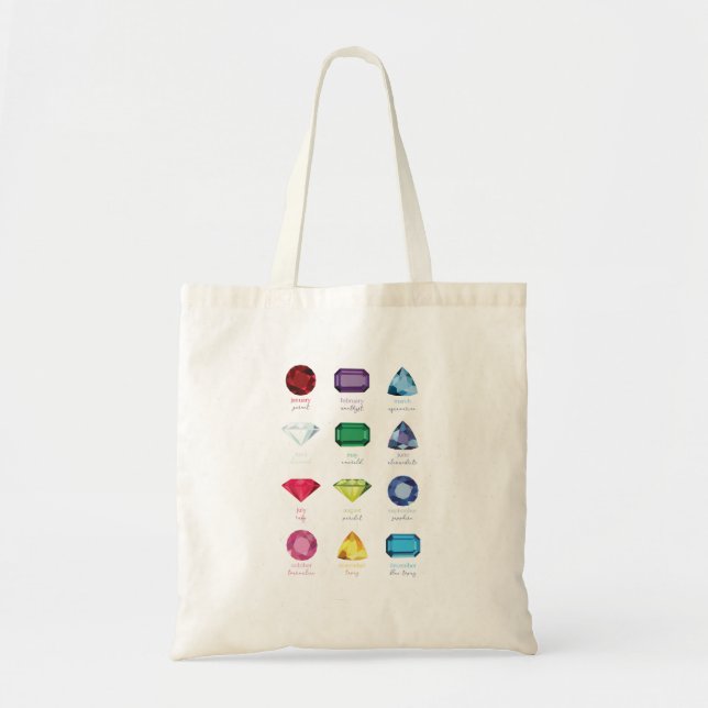 Bolso De Tela Piedras natales (Frente)