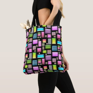 Bolso De Tela Piedras preciosas y madre de perlas