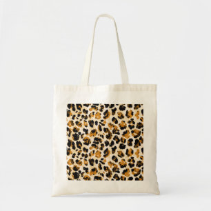 Bolso De Tela Piel de leopardo acuático, gradiente de tintes.