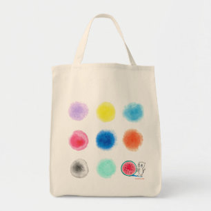 Bolso De Tela Piel de sandía con puntos