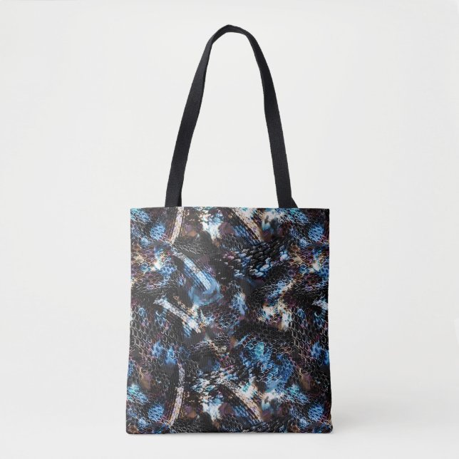 Bolso De Tela Piel de serpiente (Anverso)