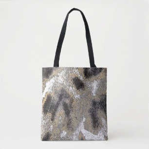BOLSO DE TELA PIEL GIRAFFE ABSTRACTA