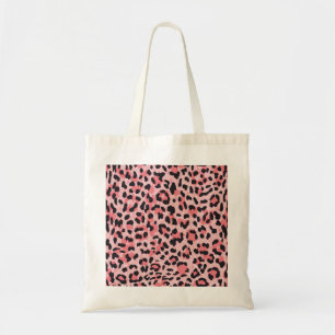 Bolso De Tela Piel leopardo: textura vintage sin costuras