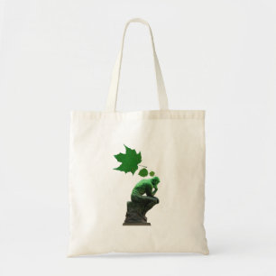 Bolso De Tela Piense el verde