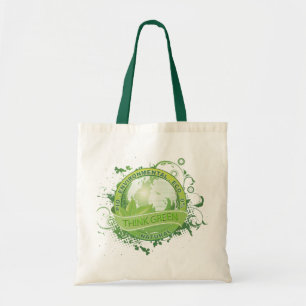 Bolso De Tela Piense el verde