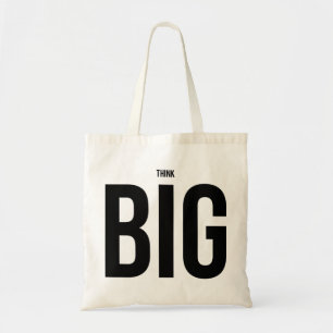 Bolso De Tela Piense GRANDE