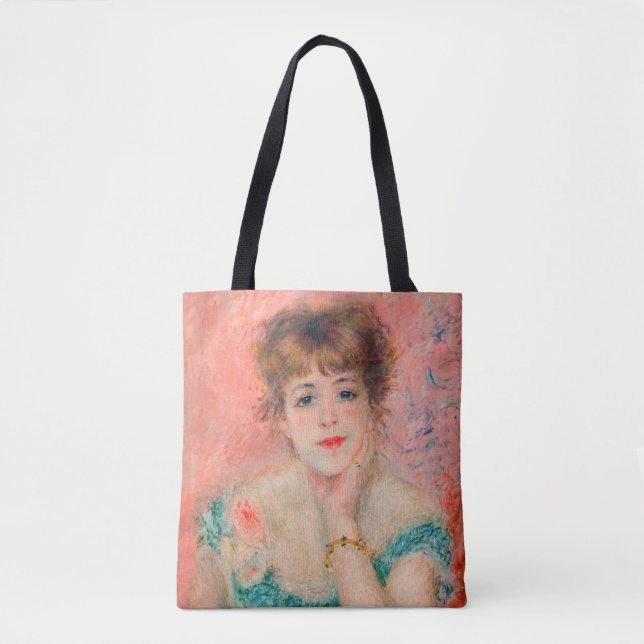 Bolso De Tela Pierre-Auguste Renoir - Actriz Jeanne Samary (Anverso)