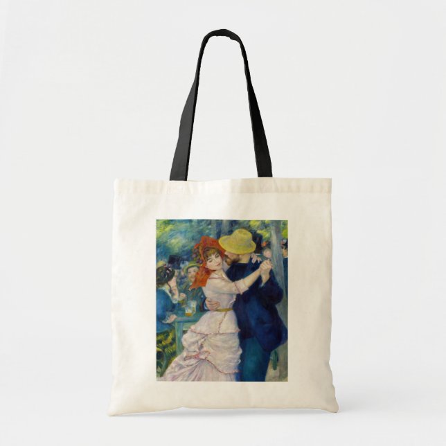 Bolso De Tela Pierre-Auguste Renoir - Baile en Bougival (Frente)