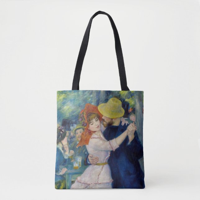 Bolso De Tela Pierre-Auguste Renoir - Baile en Bougival (Anverso)