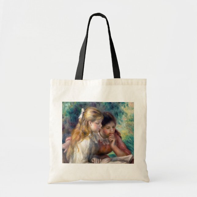 Bolso De Tela Pierre-Auguste Renoir - La lectura (Frente)