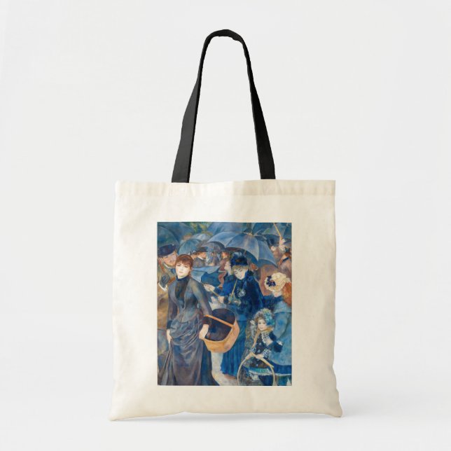 Bolso De Tela Pierre-Auguste Renoir - Los paraguas (Frente)