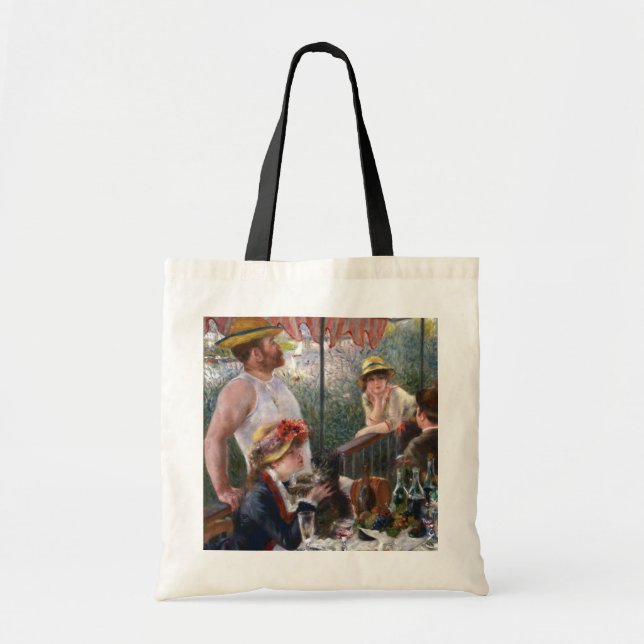 Bolso De Tela Pierre-Auguste Renoir - Luncheon del Fiesta de Boa (Frente)