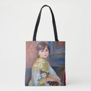 Bolso De Tela Pierre-Auguste Renoir - Niño con gato