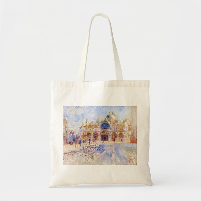 Bolso De Tela Pierre-Auguste Renoir - Venecia, Piazza San Marco (Frente)
