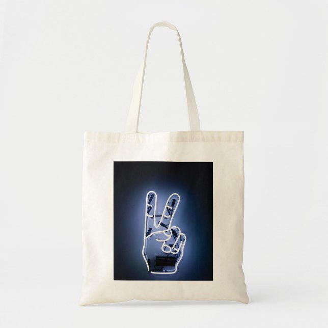 Bolso De Tela pieza de neón (Frente)