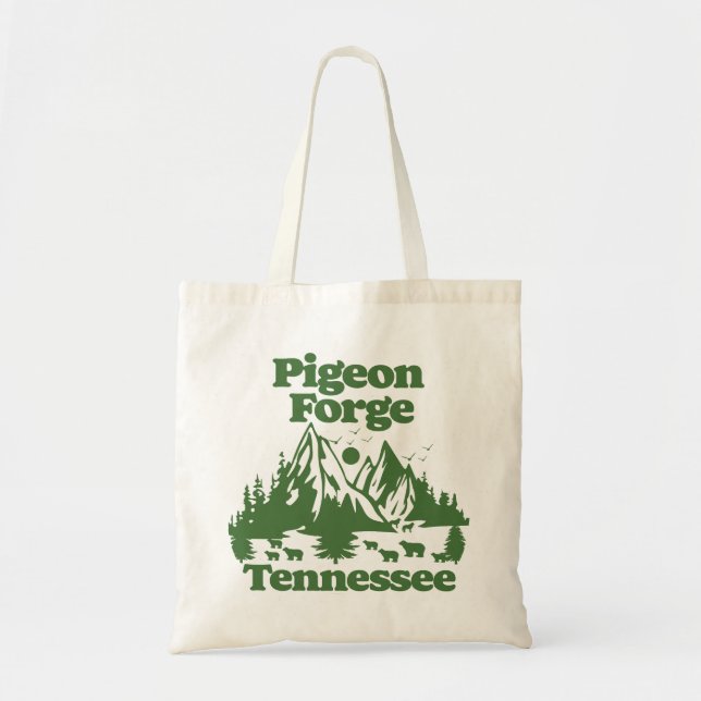 Bolso De Tela Pigeon Forge Tennessee (Frente)