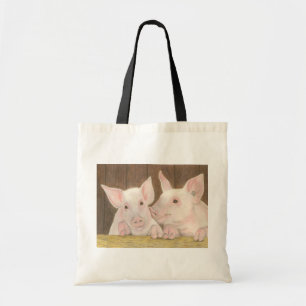 Bolso De Tela Piglets