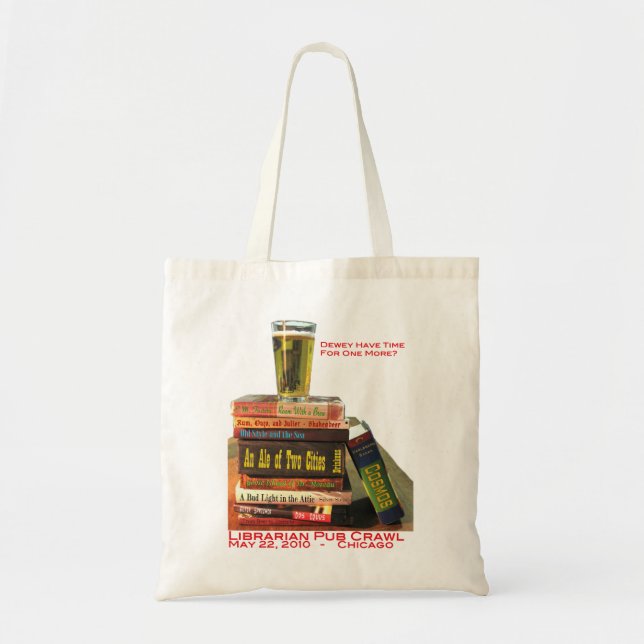 Bolso De Tela Pila de la cerveza (Frente)
