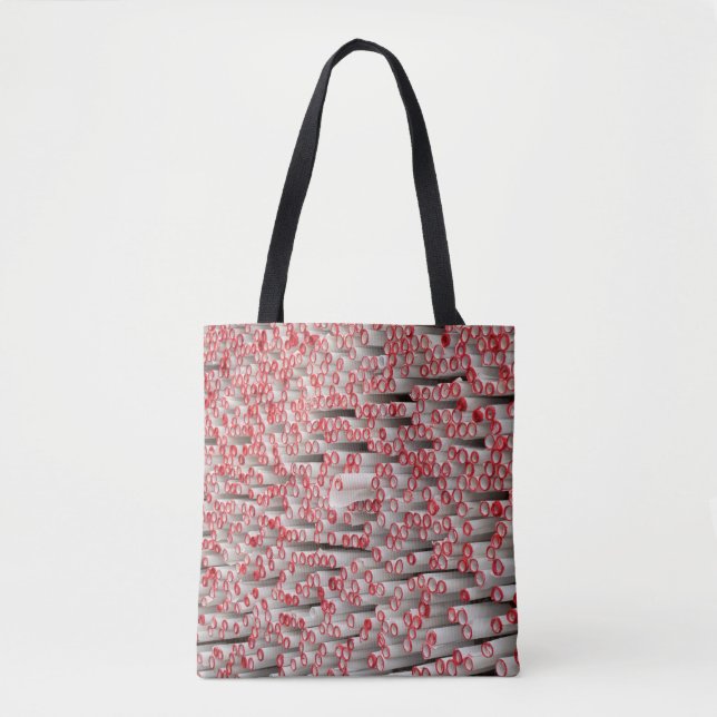 Bolso De Tela Pila de papel laminado (Anverso)