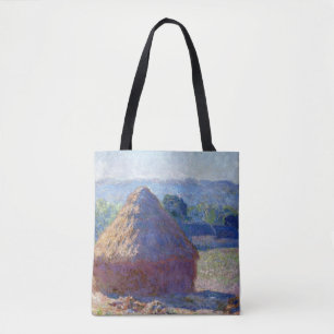 Bolso De Tela Pilas de trigo (fin de verano), Monet