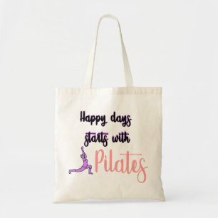 Bolso De Tela ¡Pilates Amantes!