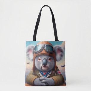 Bolso De Tela Piloto de avión de Koala