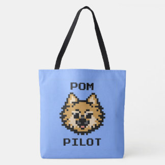 Bolso De Tela Piloto Pom -