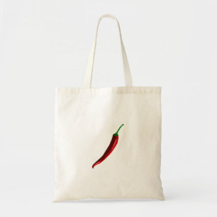 Bolso De Tela Pimienta chile roja