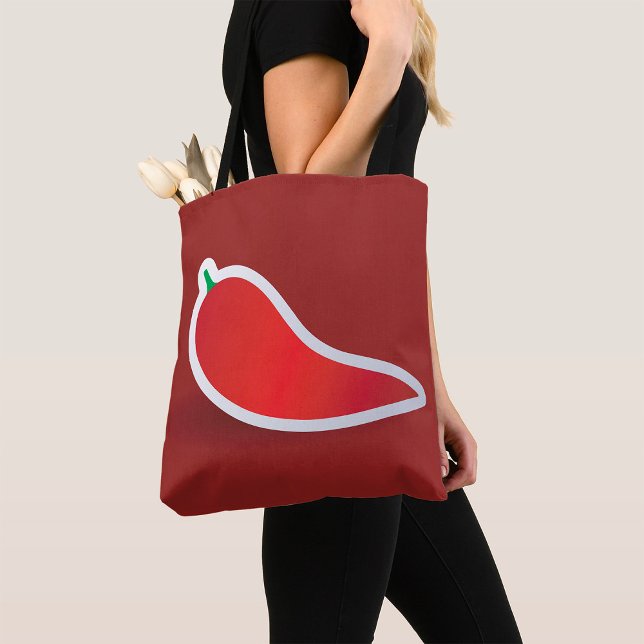 Bolso De Tela Pimiento rojo chili (Subido por el creador)