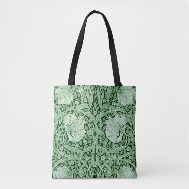 Bolso De Tela Pimpernel Green, William Morris (Anverso)