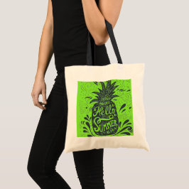Bolso De Tela Piña