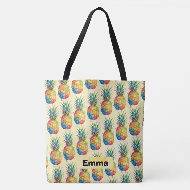 Bolso De Tela Piña (Anverso)
