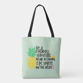 Bolso De Tela Piña Amarilla Linda Sé una Piña