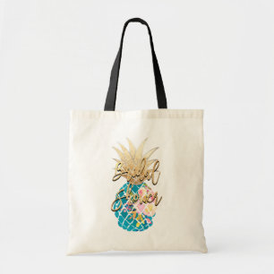 Bolso De Tela Piña de la hawaiana de PixDezines+Falso