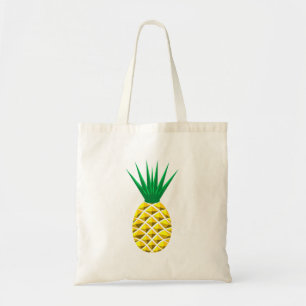 Bolso De Tela Piña geométrica