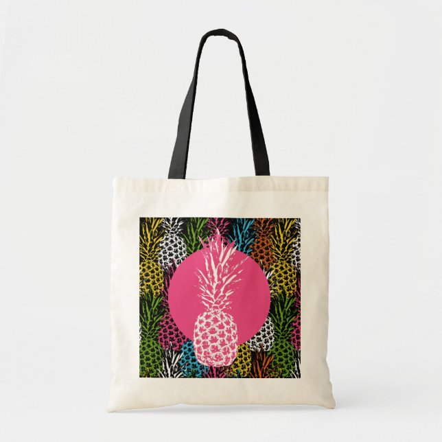 Bolso De Tela Piña Salvaje y Dulce (Frente)