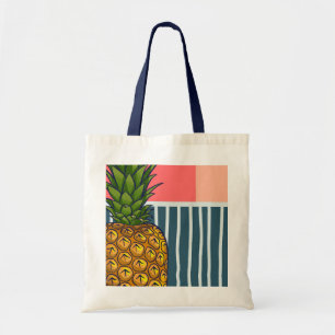 Bolso De Tela 'Piña solitaria'   diseño vibrante